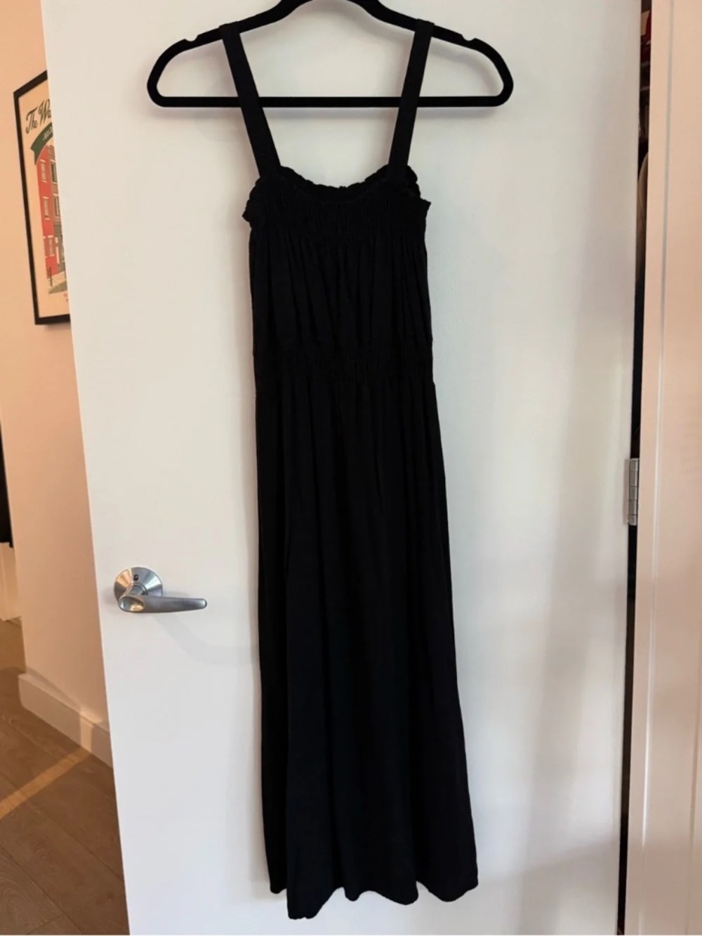 Lisa Says Gah Black Maxi Dress